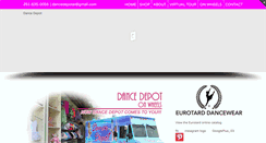 Desktop Screenshot of dancedepotmobile.com